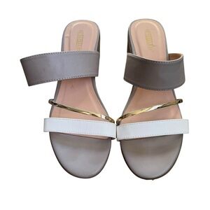 Seychelles Strappy  Sandals Women’s 11M Multicolored Open Toe Slip On
